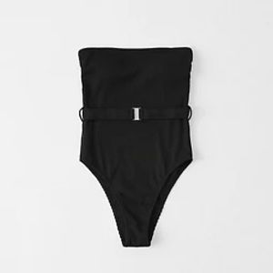 Ribbed Belted One piece